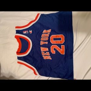 Vintage cropped Knicks Jersey